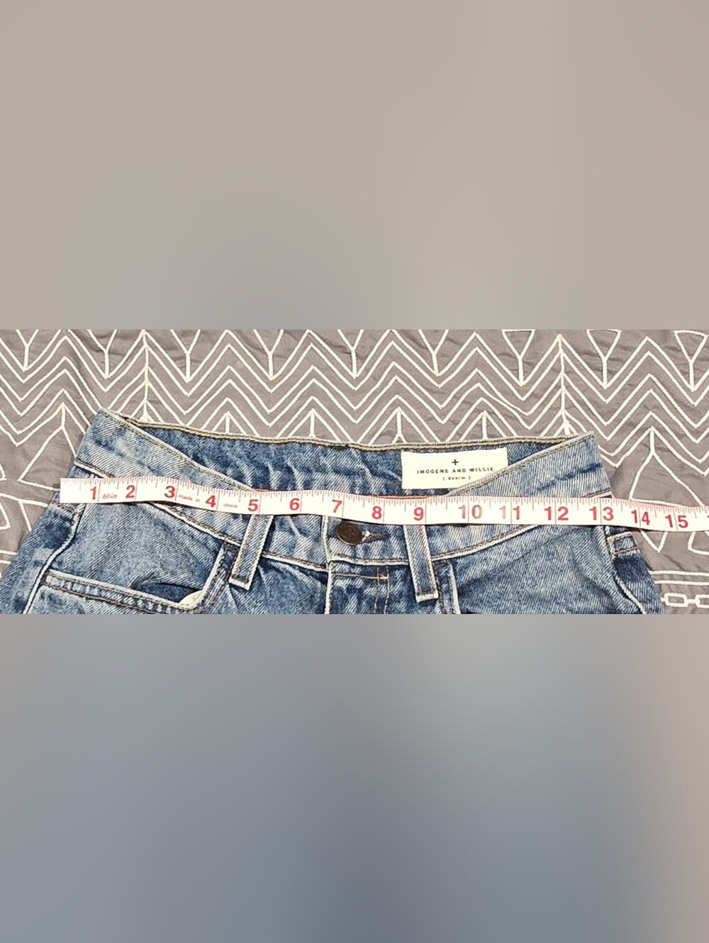 Imogene + Willie Sophie High Waisted Straight Ankle Jeans Size 25 - Picture 5 of 9